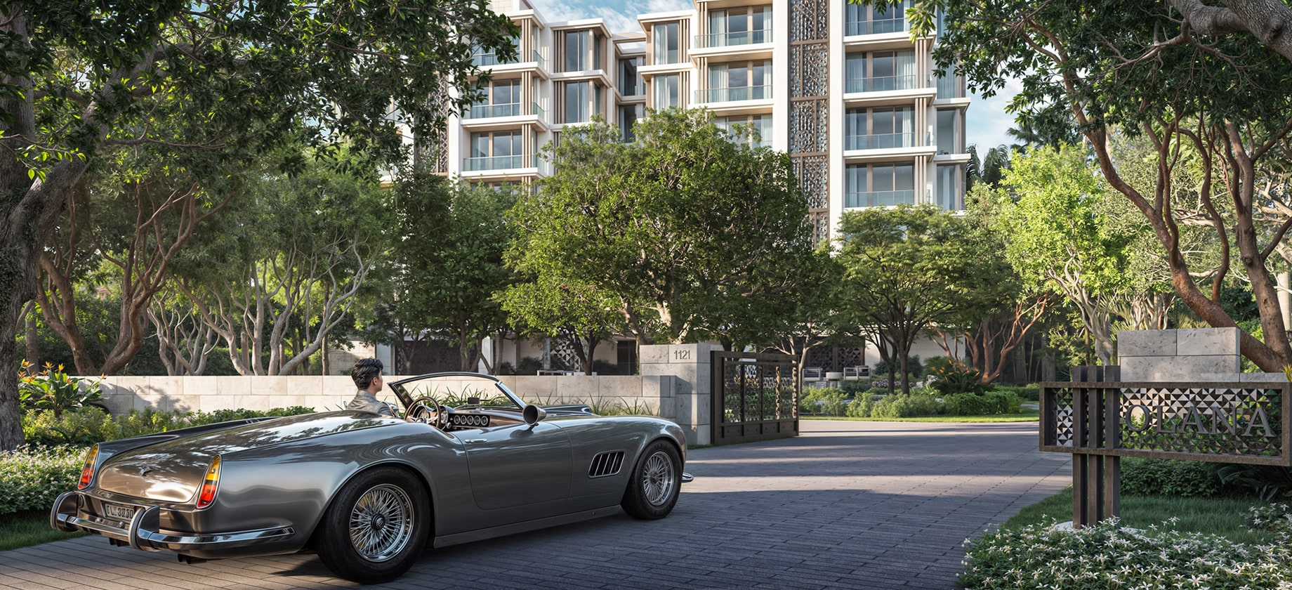 Olana Naples Entry Gates Rendering