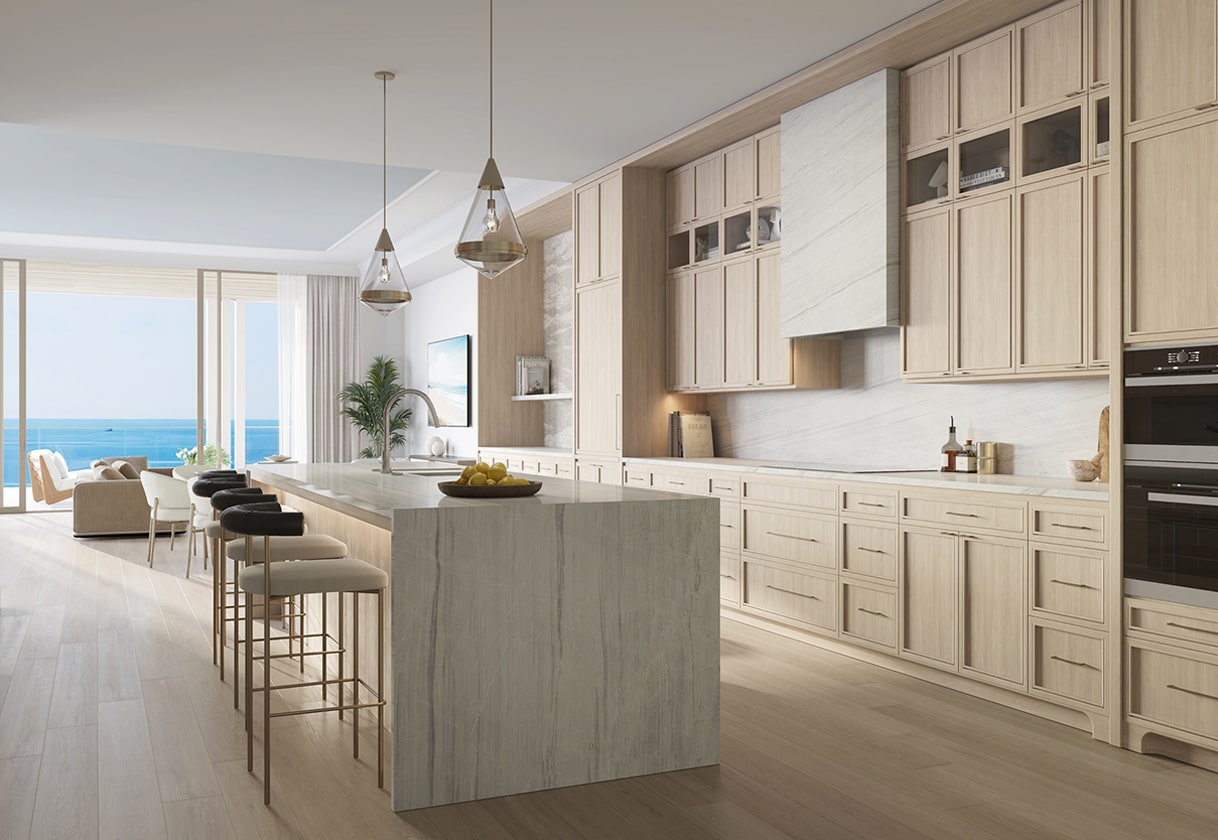 Olana Naples Kitchen Rendering