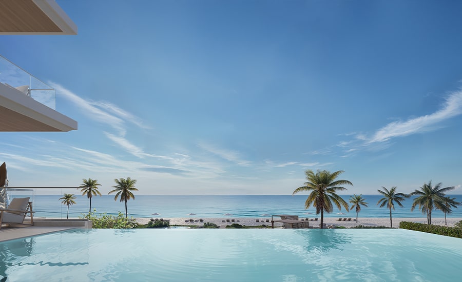 Olana Naples Beach Villa Pool