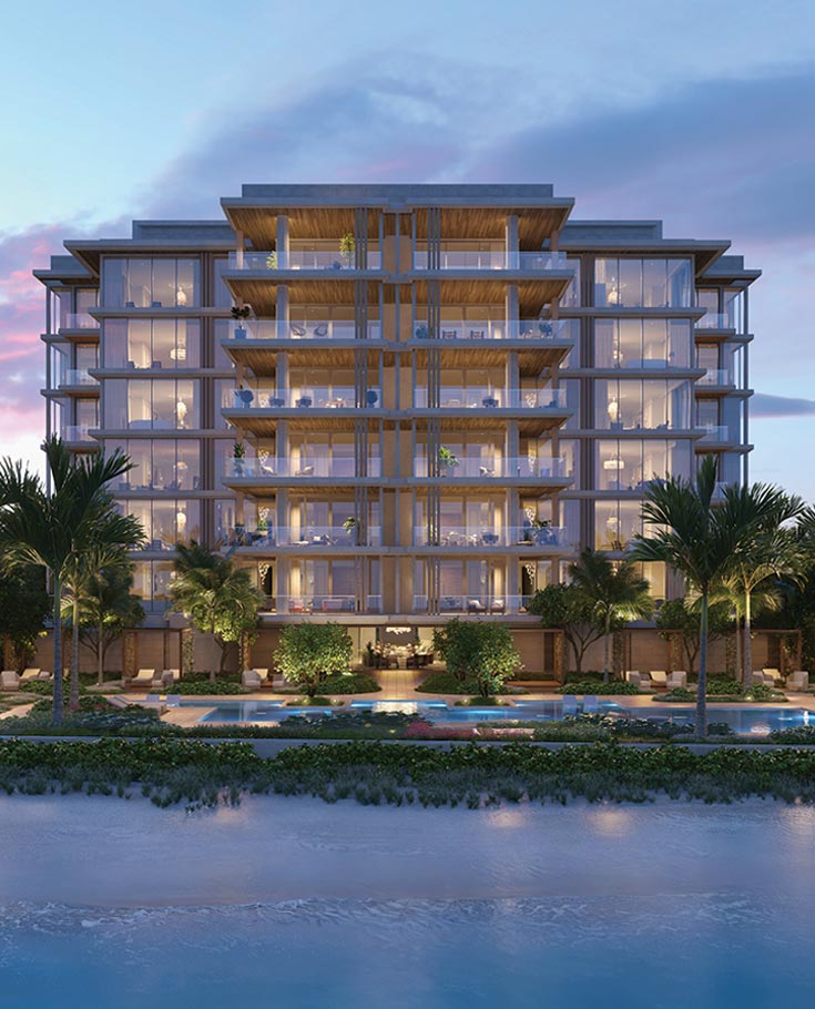 Olana Naples Beach Front Rendering