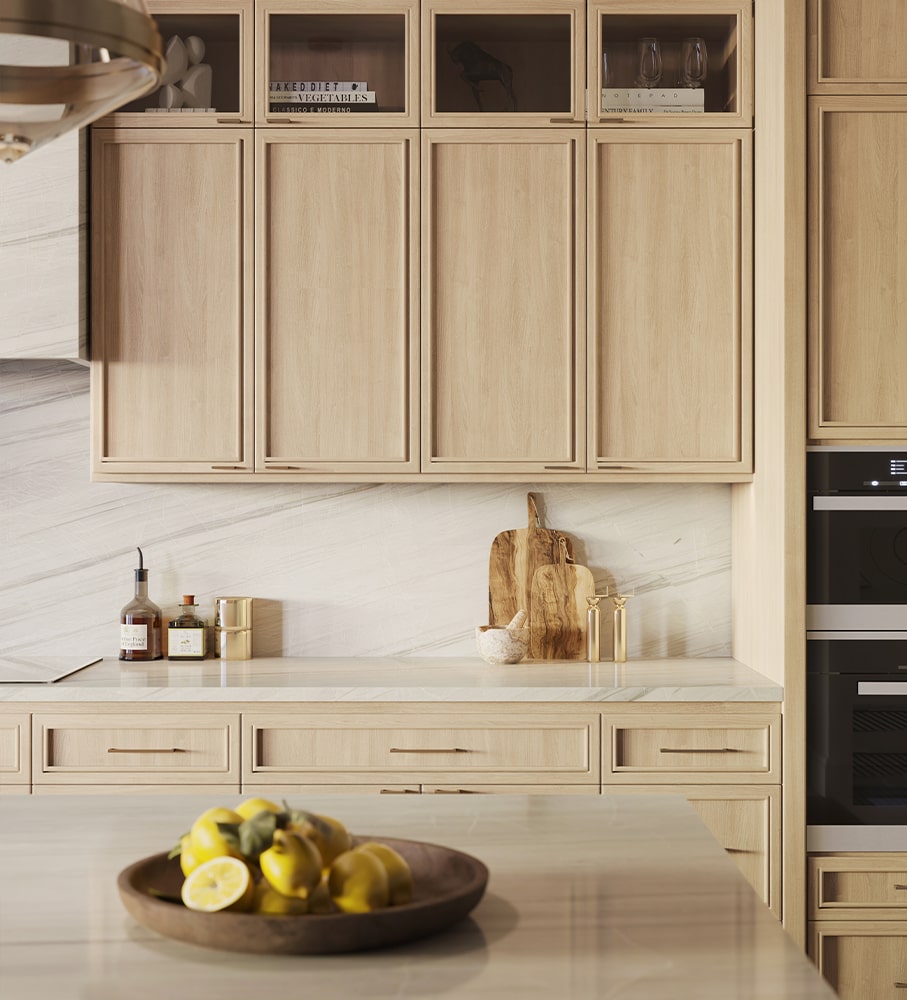 Kitchen finishes - cabinets